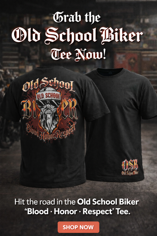 Old School Biker Tee