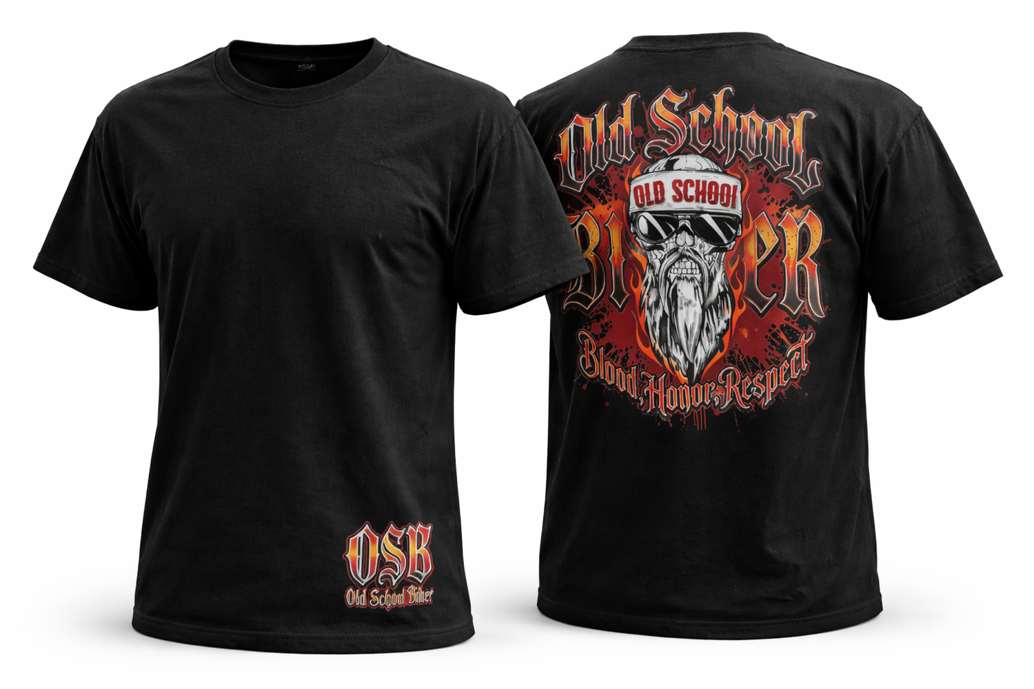 Old School Biker Tee