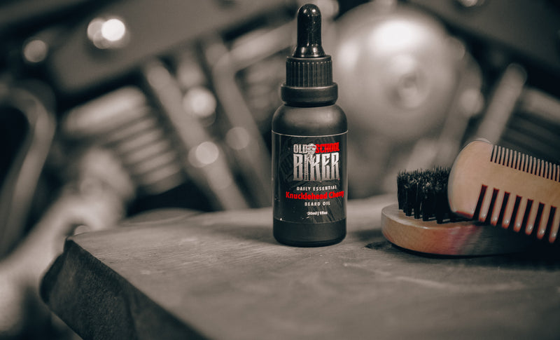 Old School Biker Beard oil