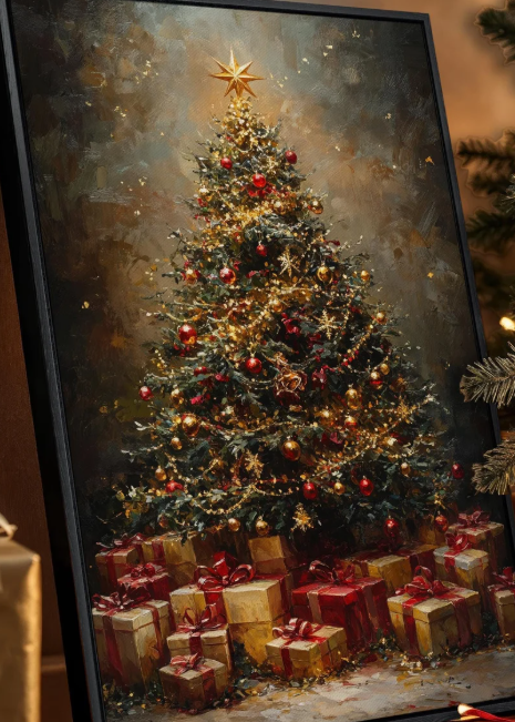 The Winter Reverie Collection – Stretched Canvas Art