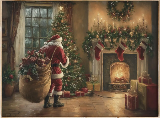 The Winter Reverie Collection – Stretched Canvas Art