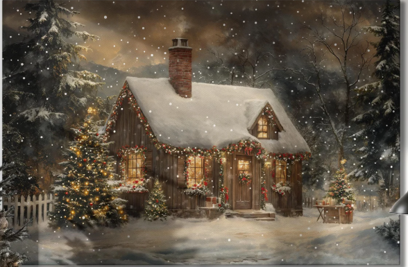 The Winter Reverie Collection – Stretched Canvas Art