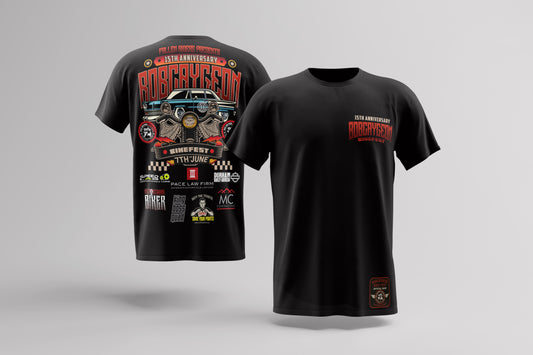 Fallen Riders Short Sleeve Bobcaygeon Bikefest shirt