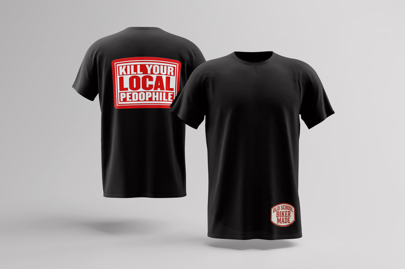 old school Kill Pedophiles shirt