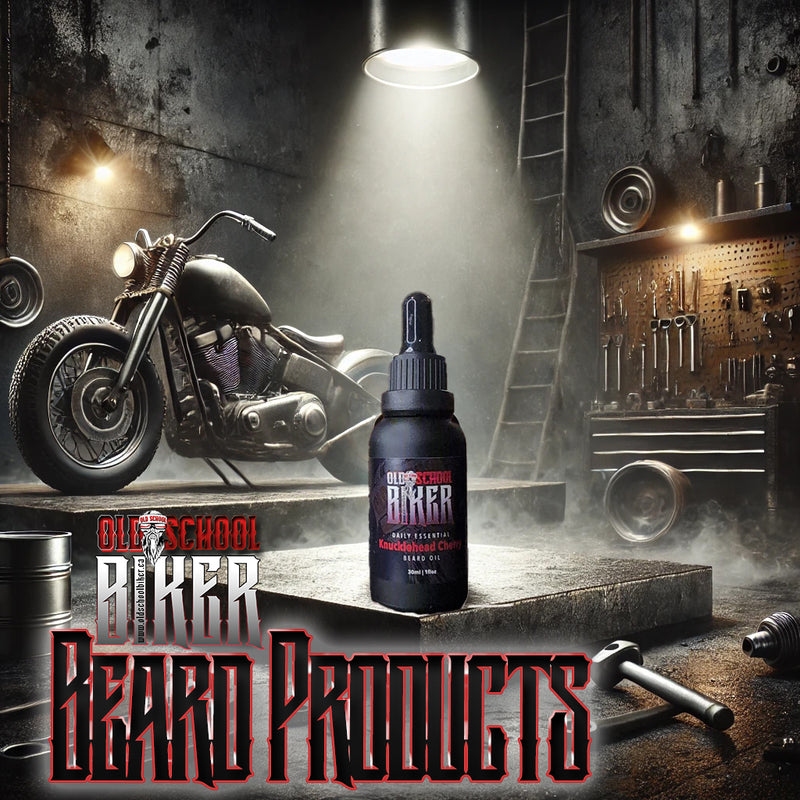 Old School Biker Beard oil