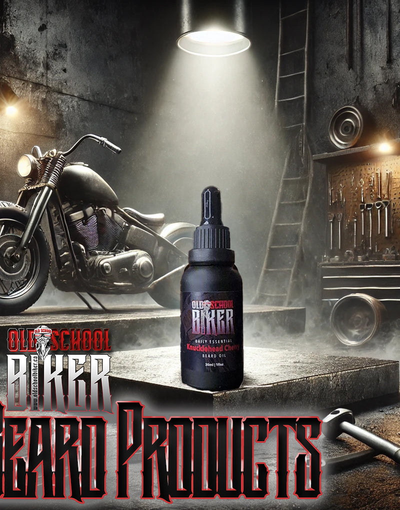 Old School Biker Beard oil