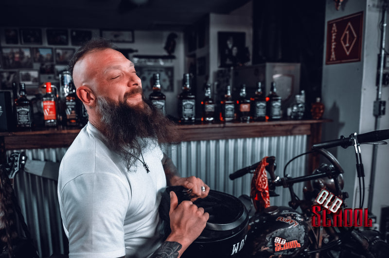 Old School Biker Beard oil