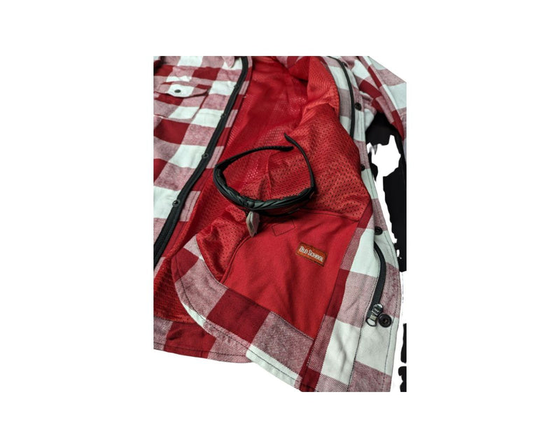 Old School Biker Flannel Shirts